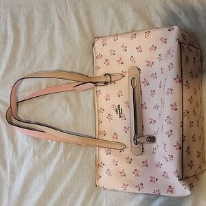 Coach Tote Floral Print